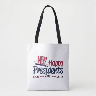 Patriotic Happy President's Day Design Gifts Class Tote Bag