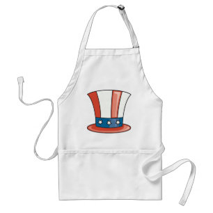 Patriotic Hat Standard Apron