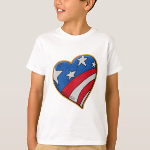 Patriotic Heart T-shirt