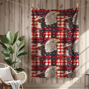 Patriotic Home Blanket Eagle Spirit for the USA