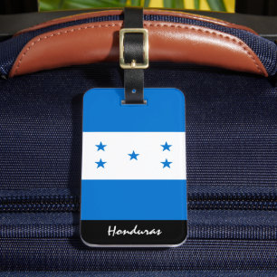 Patriotic Honduras Luggage Tags, Honduras Flag Tag