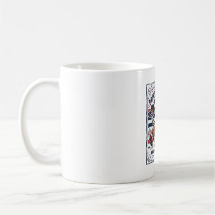 Patriotic Hot Dog Vintage Cookout Coffee Mug