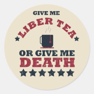 Patriotic Humour - Funny 4th of July Classic Round Sticker