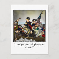 Patriotic Humour Postcard