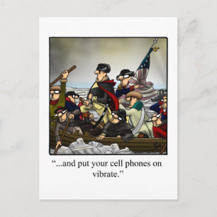 Patriotic Humour Postcard