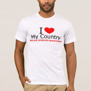 Patriotic I love my country t-shirt