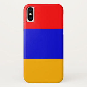 Patriotic Iphone X Case with Armenia Flag