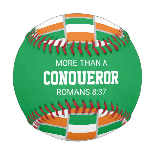 Patriotic IRELAND Custom Scripture FLAG Baseball