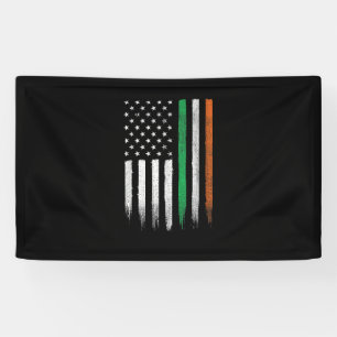 Patriotic Irish American Flag Ireland St. Patrick' Banner