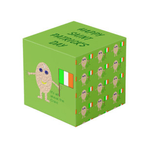 Patriotic Irish Egg Custom Photo Cube