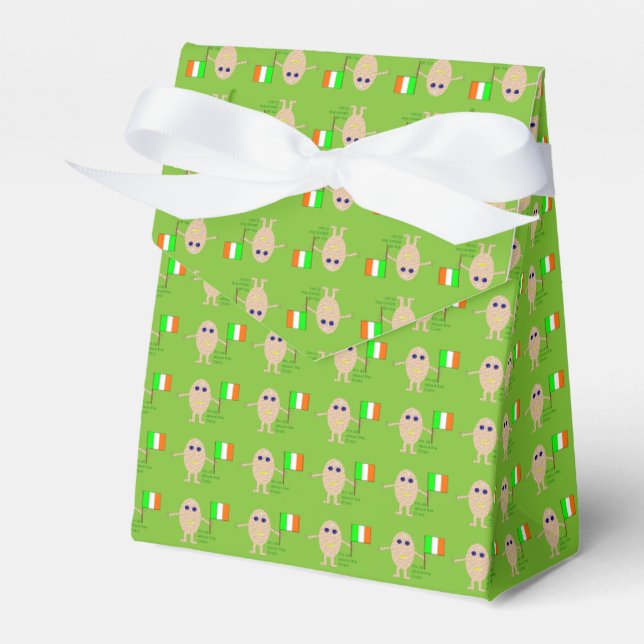 Patriotic Irish Egg Favour Box (Front Side)