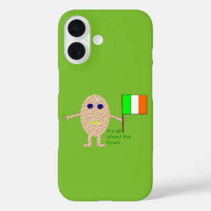 Patriotic Irish Egg iPhone Case