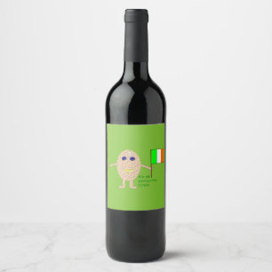 Patriotic Irish Egg Labels