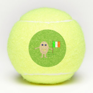 Patriotic Irish Egg Tennis Balls
