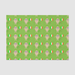Patriotic Irish Egg Tissue Paper
