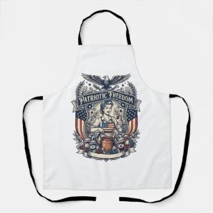 Patriotic Jam Maker Apron