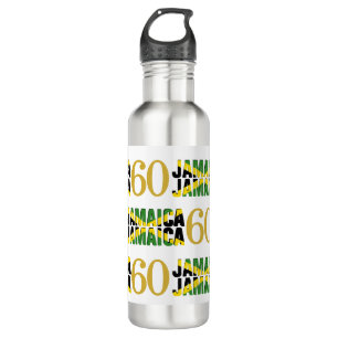 Patriotic JAMAICA 60th Anniversary 710 Ml Water Bottle