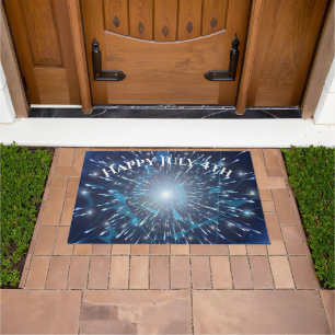 Patriotic July 4th Doormat