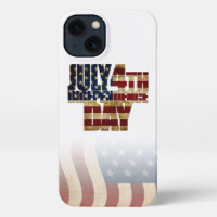 Patriotic July 4th Flag Design