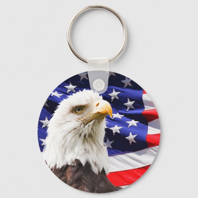 Patriotic Key Ring (Front)