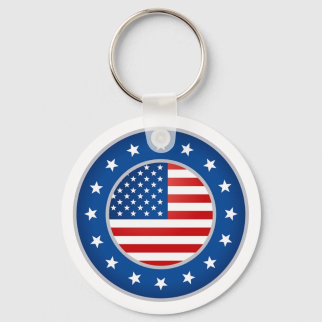 Patriotic Keychain (Front)