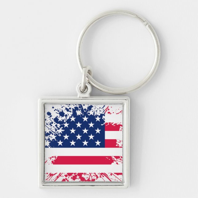 Patriotic Keychain (Front)