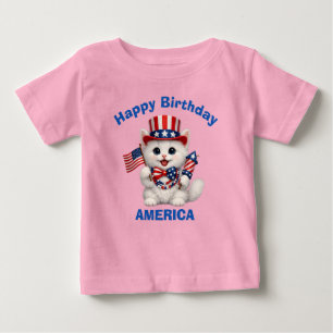 Patriotic Kid (1f) T-Shirt
