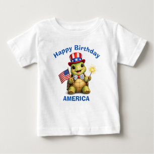 Patriotic Kid (3d) T-Shirt