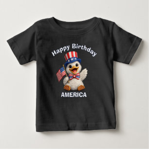 Patriotic Kid (4j) T-Shirt
