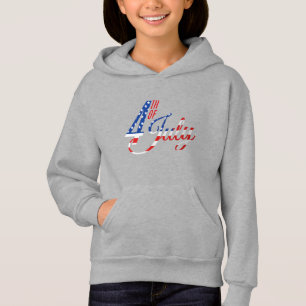 Patriotic Kids Pullover Hoodie