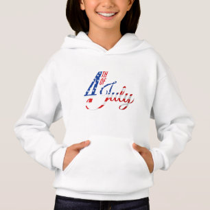Patriotic Kids Pullover Hoodie