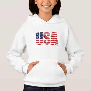 Patriotic Kids Pullover Hoodie