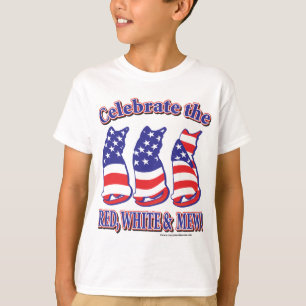 Patriotic Kitty Cats T-Shirt