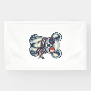 Patriotic Koala Vintage Engraving Shirt Design_1 Banner