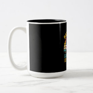 Patriotic Legendary Gamer American Independence Two-Tone Coffee Mug