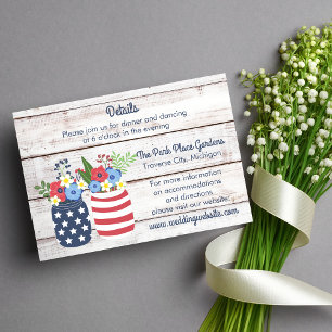Patriotic Love II Fourth of July Details Insert