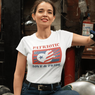 Patriotic Love & Pride T-Shirt