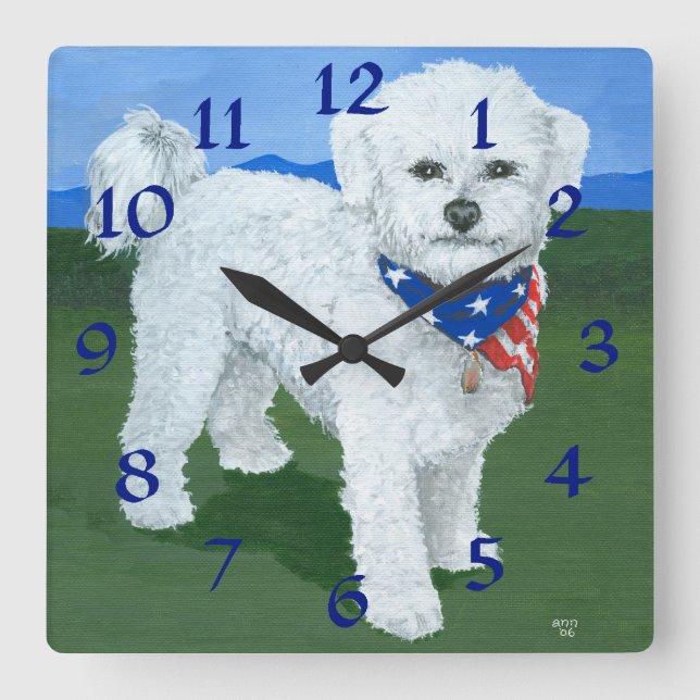 Patriotic Maltese Clock (Front)