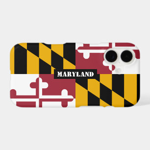 Patriotic Maryland Flag Case, USA, Maryland