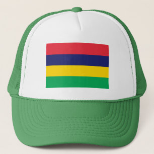 Patriotic Mauritius Flag Trucker Hat