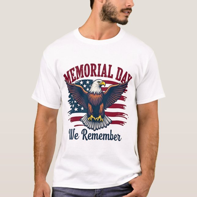 Patriotic Memorial Day T-Shirt (Front)