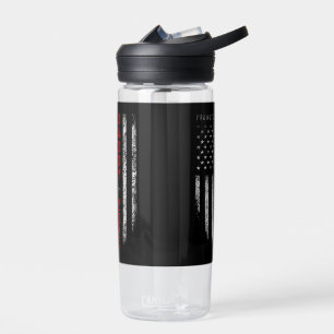 Patriotic Mens Promoted To Daddy Est 2025 First Ti Water Bottle