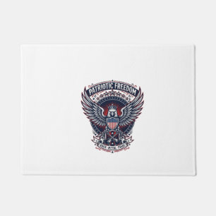 Patriotic Metal Wings Patriot Music Rock Metal Pat Doormat