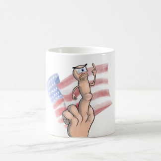 Patriotic Middle Finger Coffee Mug