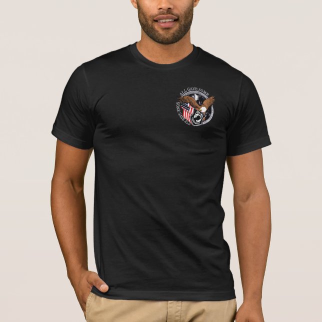 Patriotic Military Wars Tribute  T-Shirt (Front)