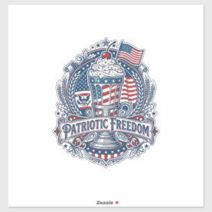 Patriotic Milkshake Americana