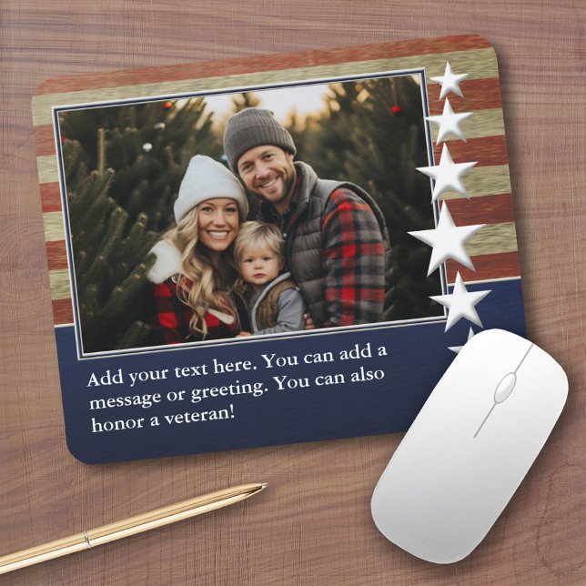 patriotic mousepad (Custom Mousepad)