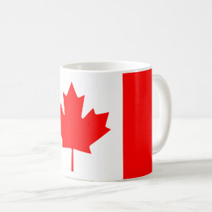 Patriotic National Flag of CANADA Coffee Mug
