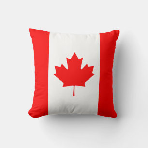 Patriotic National Flag of CANADA Cushion