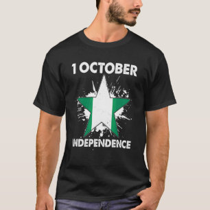 Patriotic Nigeria Pride Independence Day 2022 Nige T-Shirt